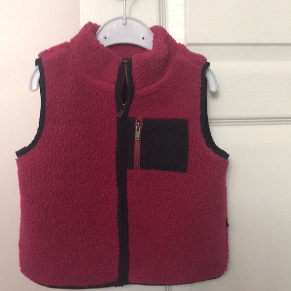 baby sherpa vest